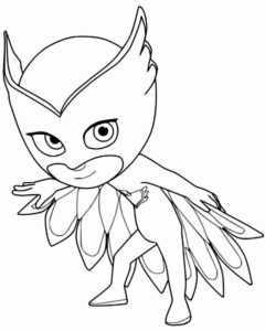Desenho de Pj Masks Desenho Colorir Imprimir 22