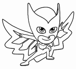 Desenho de Pj Masks Desenho Colorir Imprimir 23