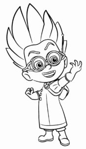 Desenho de Pj Masks Desenho Colorir Imprimir 34