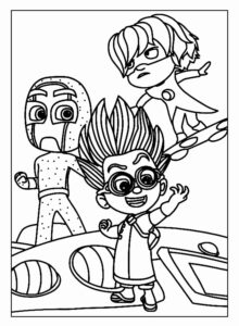 Desenho de Pj Masks Desenho Colorir Imprimir 37
