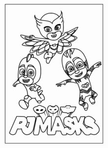 Desenho de Pj Masks Desenho Colorir Imprimir 46