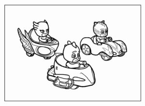 Desenho de Pj Masks Desenho Colorir Imprimir 57