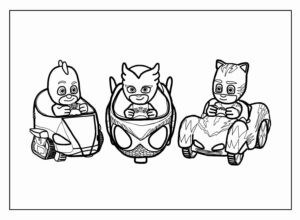 Desenho de Pj Masks Desenho Colorir Imprimir 58