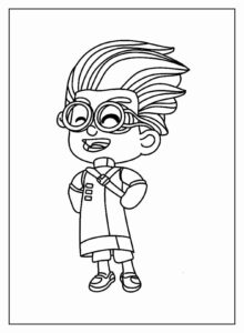 Desenho de Pj Masks Desenho Colorir Imprimir 59