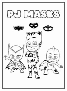 Desenho de Pj Masks Desenho Colorir Imprimir 64