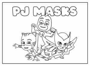 Desenho de Pj Masks Desenho Colorir Imprimir 65