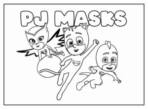 Desenho de Pj Masks Desenho Colorir Imprimir 66