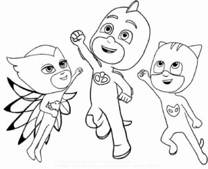 Desenho de Pj Masks Desenho Colorir Imprimir 67