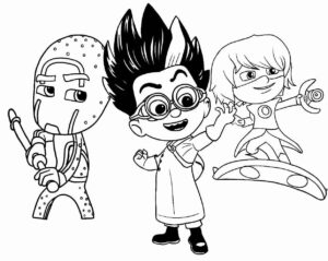 Desenho de Pj Masks Desenho Colorir Imprimir 70