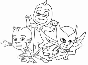 Desenho de Pj Masks Desenho Colorir Imprimir 71