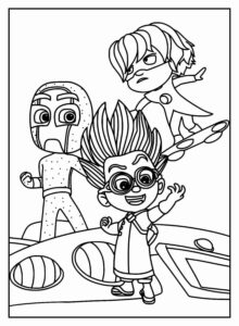 Desenho de Pj Masks Desenho Colorir Imprimir 73