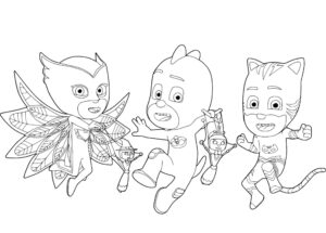 Desenho de Pj Masks Desenho Colorir Imprimir 74