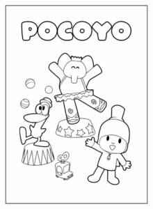 Desenho de Pocoyo Desenho Colorir Imprimir 11
