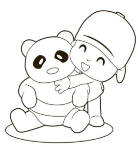 Desenho de Pocoyo Desenho Colorir Imprimir 16