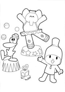 Desenho de Pocoyo Desenho Colorir Imprimir 21