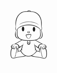 Desenho de Pocoyo Desenho Colorir Imprimir 24