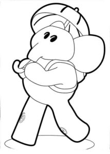 Desenho de Pocoyo Desenho Colorir Imprimir 29