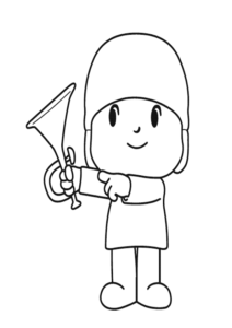 Desenho de Pocoyo Desenho Colorir Imprimir 31