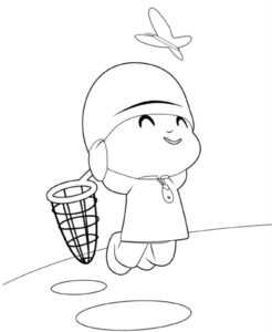 Desenho de Pocoyo Desenho Colorir Imprimir 33