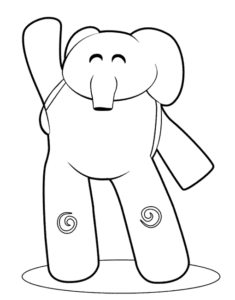 Desenho de Pocoyo Desenho Colorir Imprimir 50