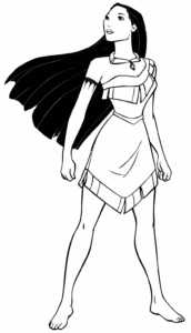 Desenho de Princesas Desenho Colorir Imprimir 12