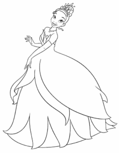 Desenho de Princesas Desenho Colorir Imprimir 13