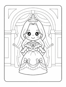Desenho de Princesas Desenho Colorir Imprimir 25