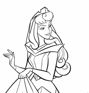 Desenho de Princesas Desenho Colorir Imprimir 28