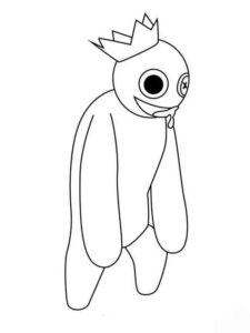 Desenho de Rainbow Friends Desenho Colorir Imprimir 11
