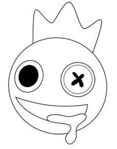 Desenho de Rainbow Friends Desenho Colorir Imprimir 13