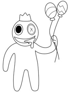 Desenho de Rainbow Friends Desenho Colorir Imprimir 18