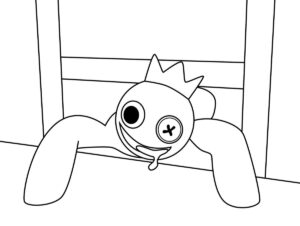 Desenho de Rainbow Friends Desenho Colorir Imprimir 20