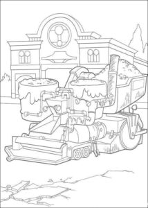 Desenho de Relampago Mcqueen Desenho Colorir Imprimir 08