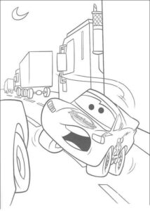 Desenho de Relampago Mcqueen Desenho Colorir Imprimir 34