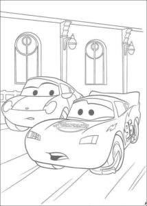 Desenho de Relampago Mcqueen Desenho Colorir Imprimir 39