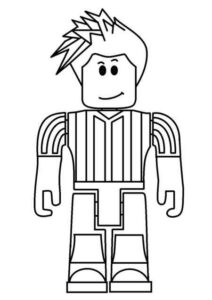 Desenho de Roblox Desenho Colorir Imprimir 001 2