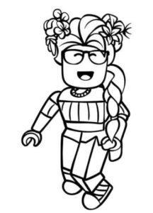 Desenho de Roblox Desenho Colorir Imprimir 011