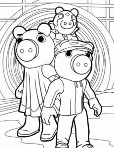 Desenho de Roblox Desenho Colorir Imprimir 030