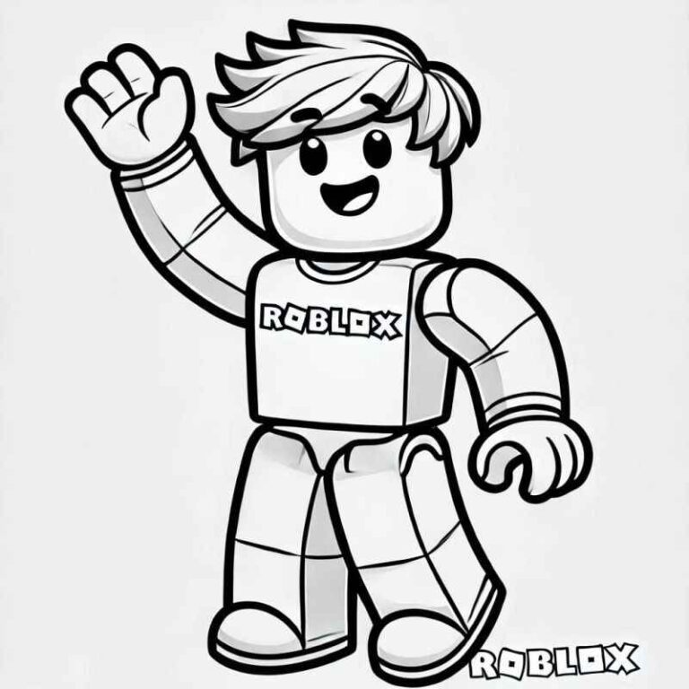 Desenhos do Roblox para Imprimir e Colorir