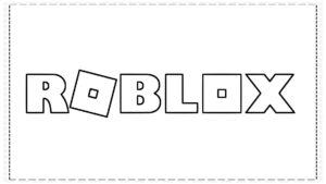 Desenho de Roblox Desenho Colorir Imprimir 082