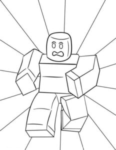 Desenho de Roblox Desenho Colorir Imprimir 103