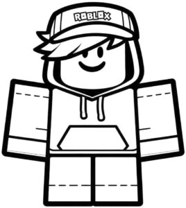 Desenho de Roblox Desenho Colorir Imprimir 115