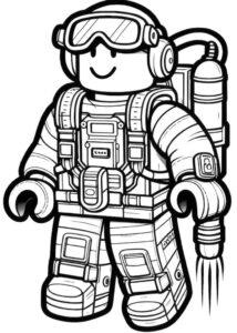 Desenho de Roblox Desenho Colorir Imprimir 122