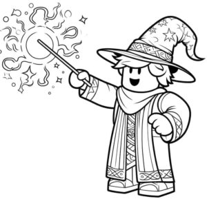 Desenho de Roblox Desenho Colorir Imprimir 130