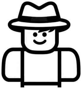 Desenho de Roblox Desenho Colorir Imprimir 139
