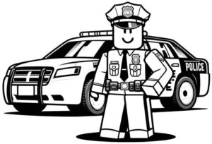 Desenho de Roblox Desenho Colorir Imprimir 140