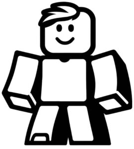 Desenho de Roblox Desenho Colorir Imprimir 142