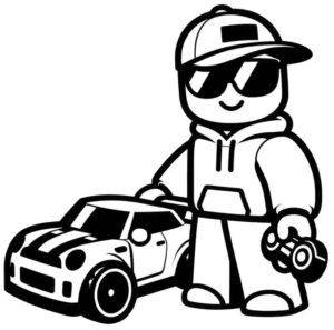 Desenho de Roblox Desenho Colorir Imprimir 146