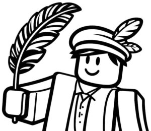 Desenho de Roblox Desenho Colorir Imprimir 150