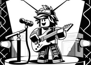Desenho de Roblox Desenho Colorir Imprimir 153